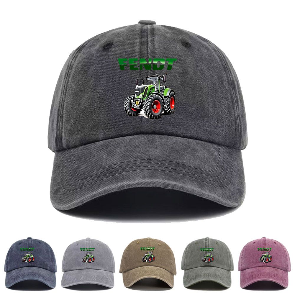 Agriculture Farming Hats - Boné de Beisebol Vintage Lavado com